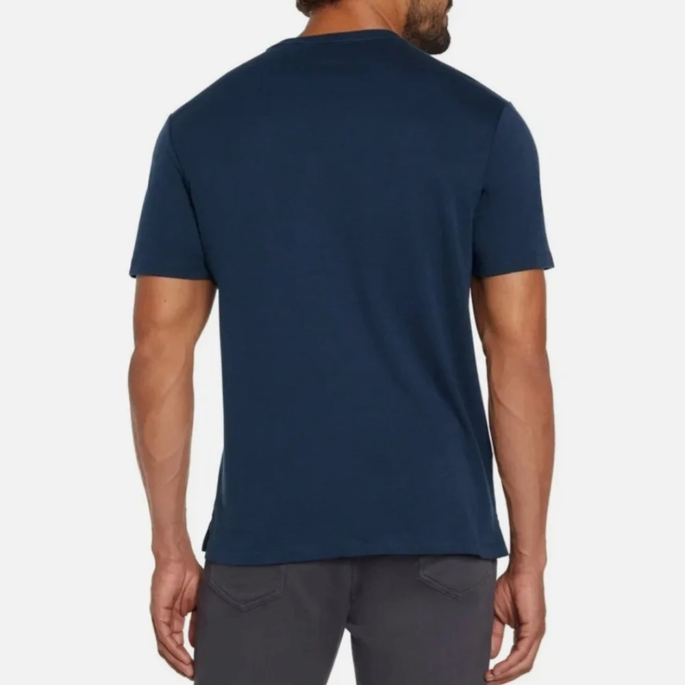 Banana Republic Men's Luxe Touch Performance T-Shirt -BLUE -XL **NEW